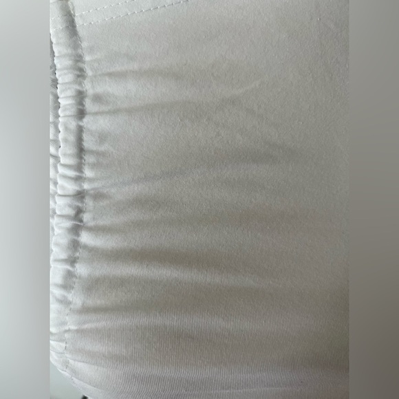 Superdown White Ruched Front T-Shirt - Picture 11 of 12